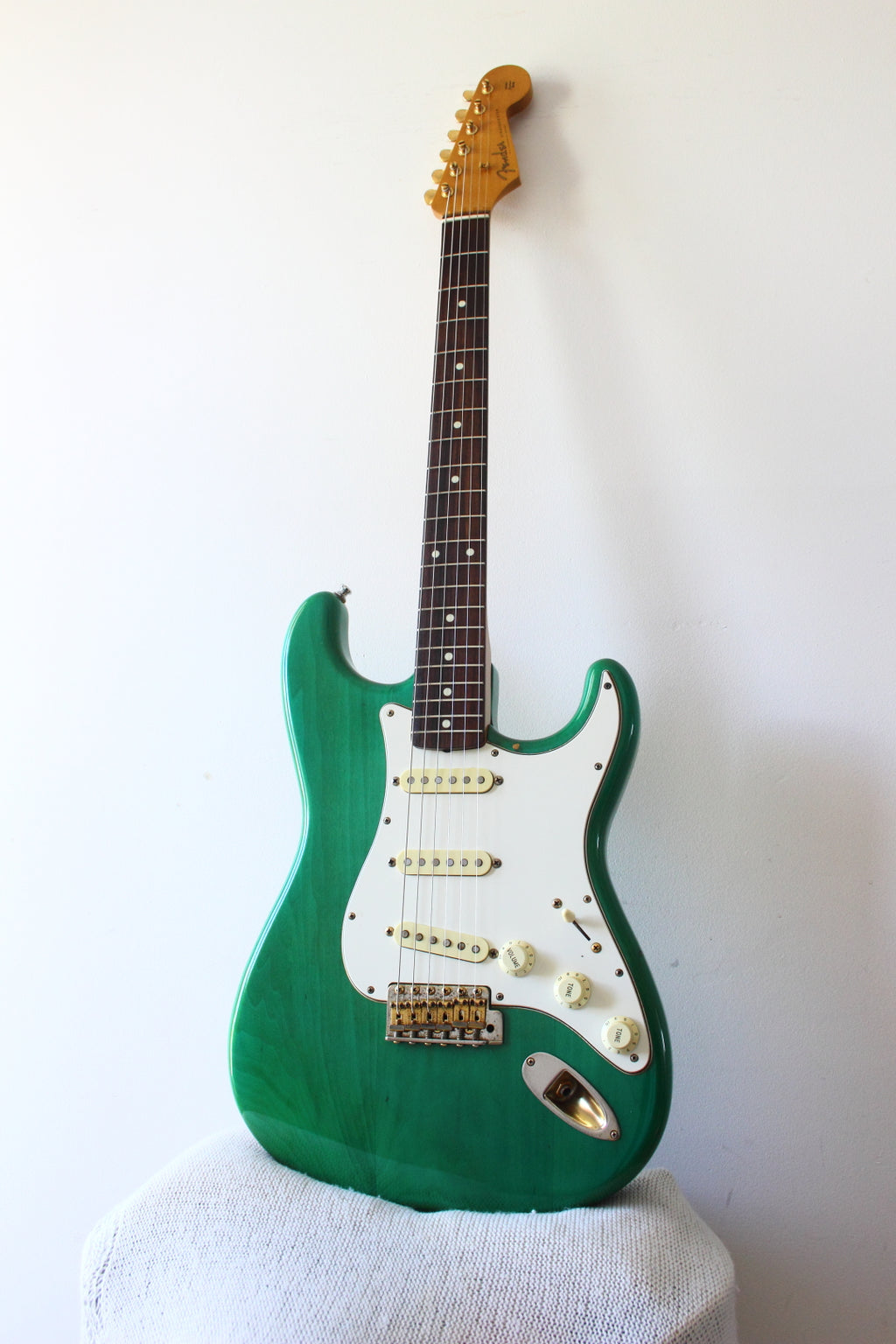 Fender '62 Reissue Stratocaster Transparent Green