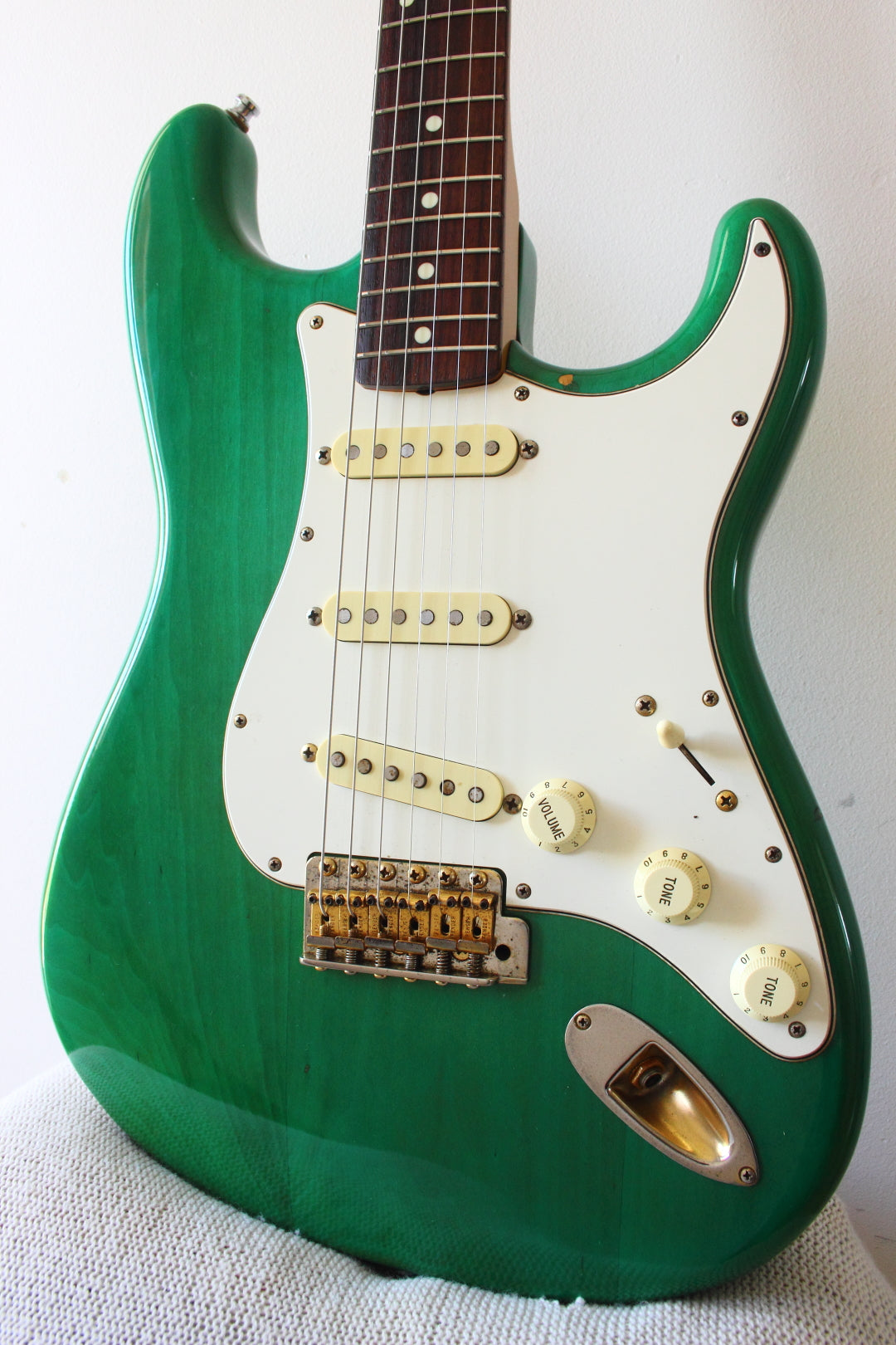 Fender '62 Reissue Stratocaster Transparent Green