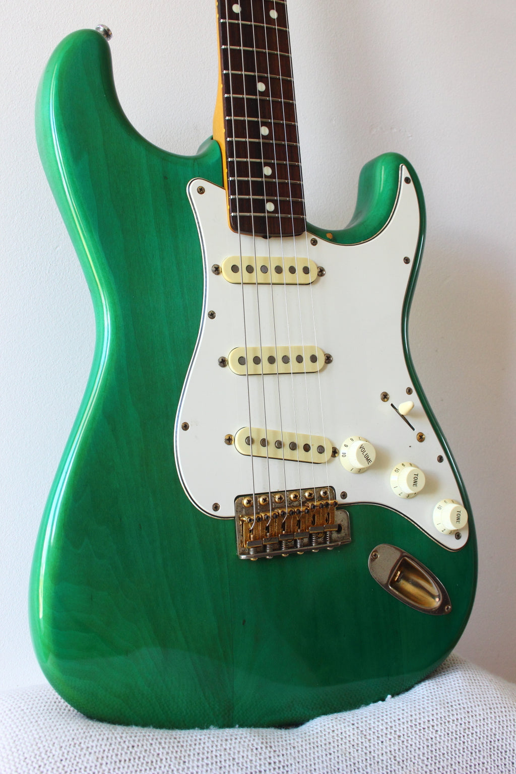 Fender '62 Reissue Stratocaster Transparent Green