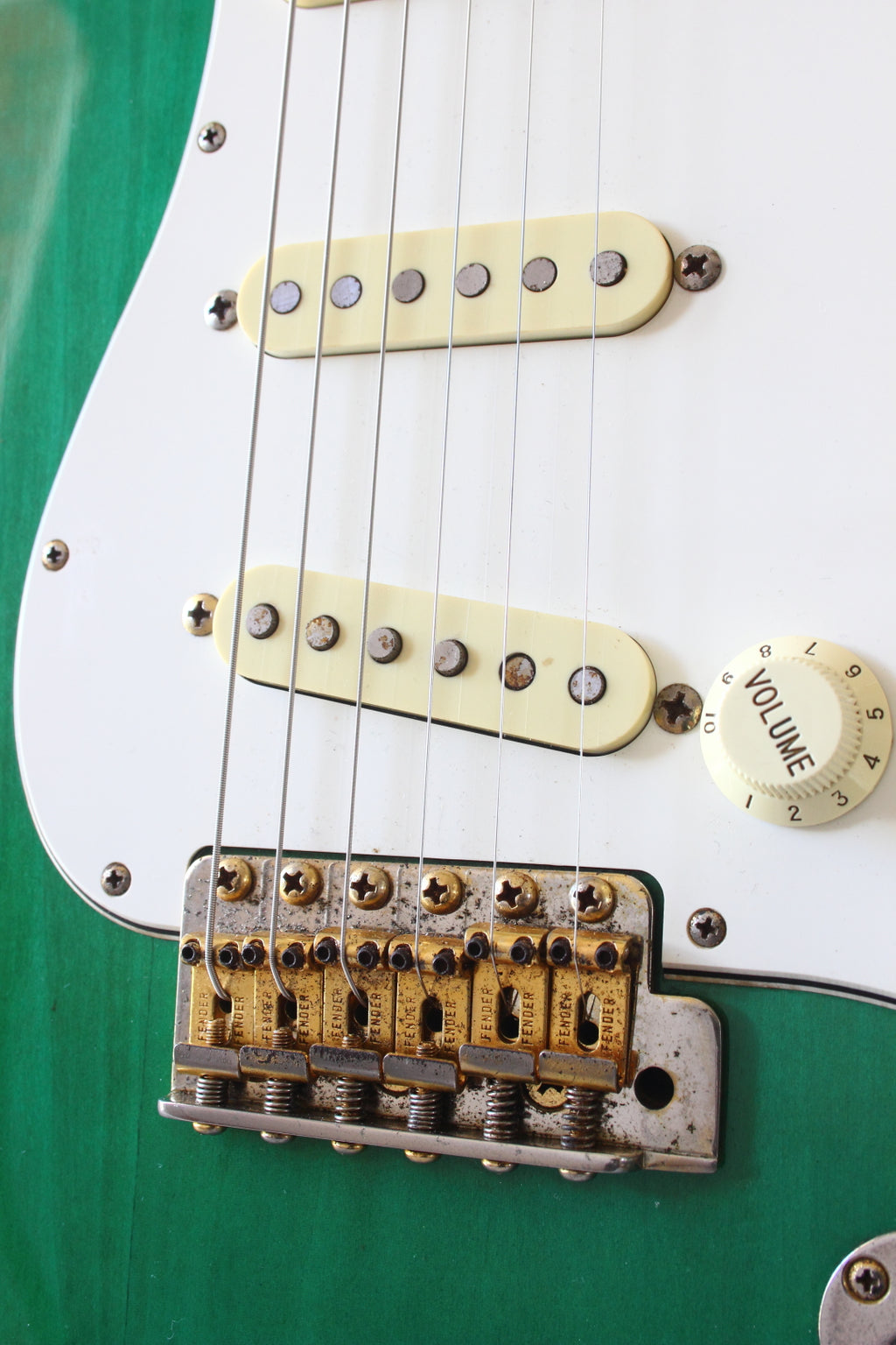 Fender '62 Reissue Stratocaster Transparent Green