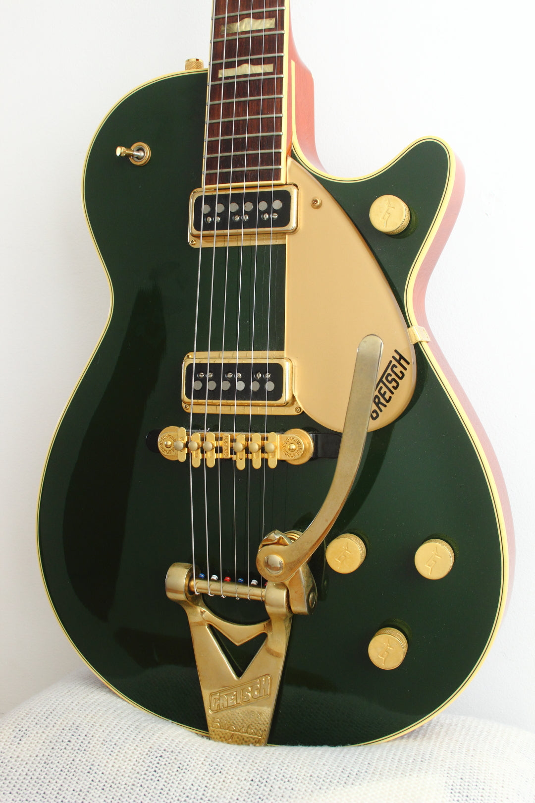 Gretsch G6128TCG Duo Jet w/ Dynasonics Cadillac Green 2005