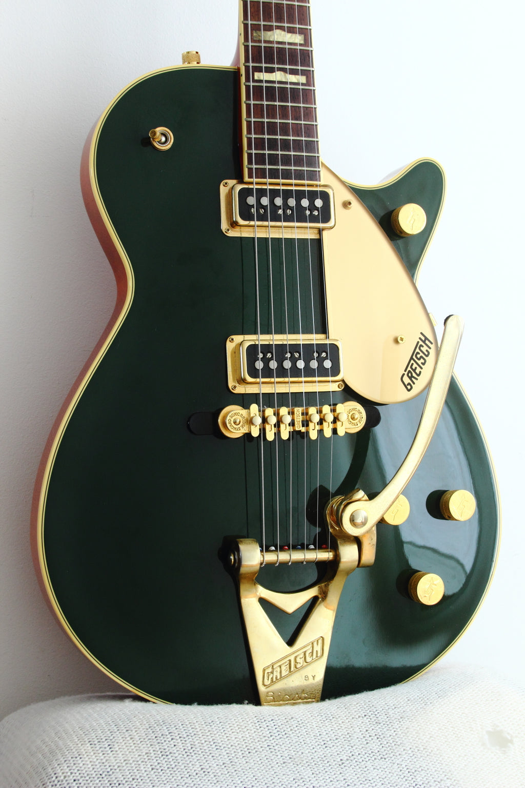 Gretsch G6128TCG Duo Jet w/ Dynasonics Cadillac Green 2005