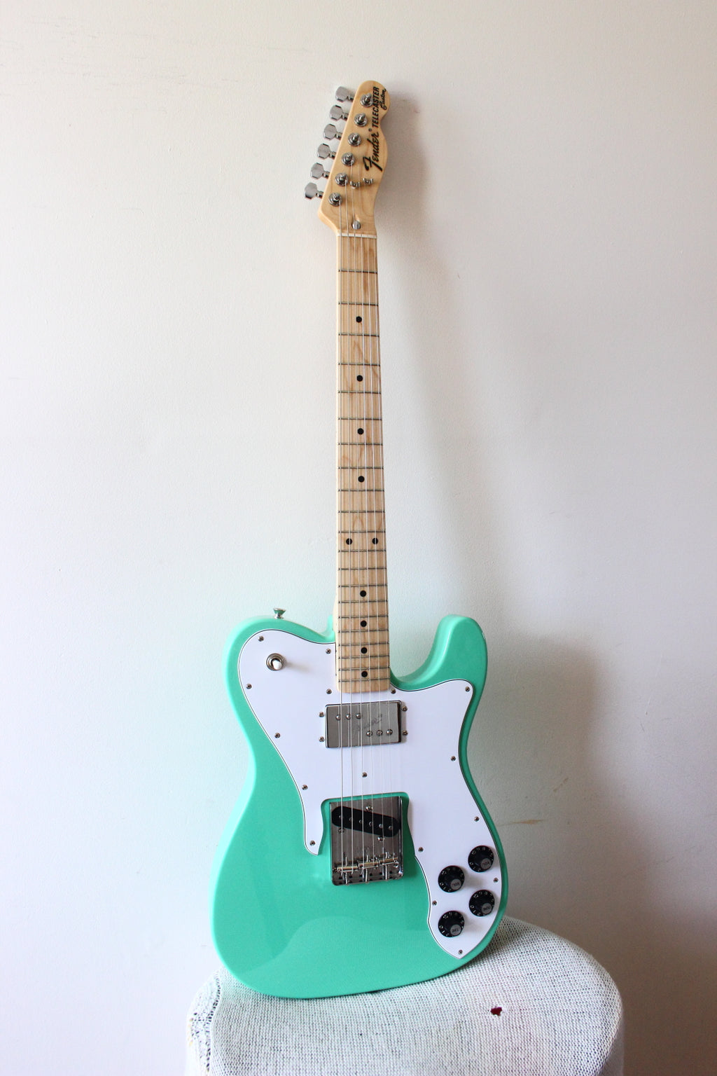 Fender Classic 70s Telecaster Custom Surf Green 2017