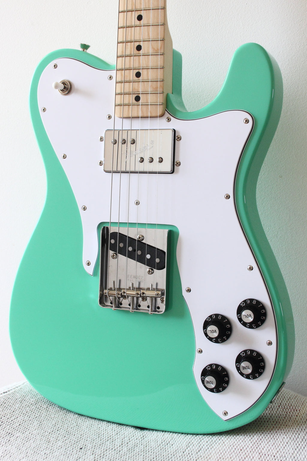 Fender Classic 70s Telecaster Custom Surf Green 2017