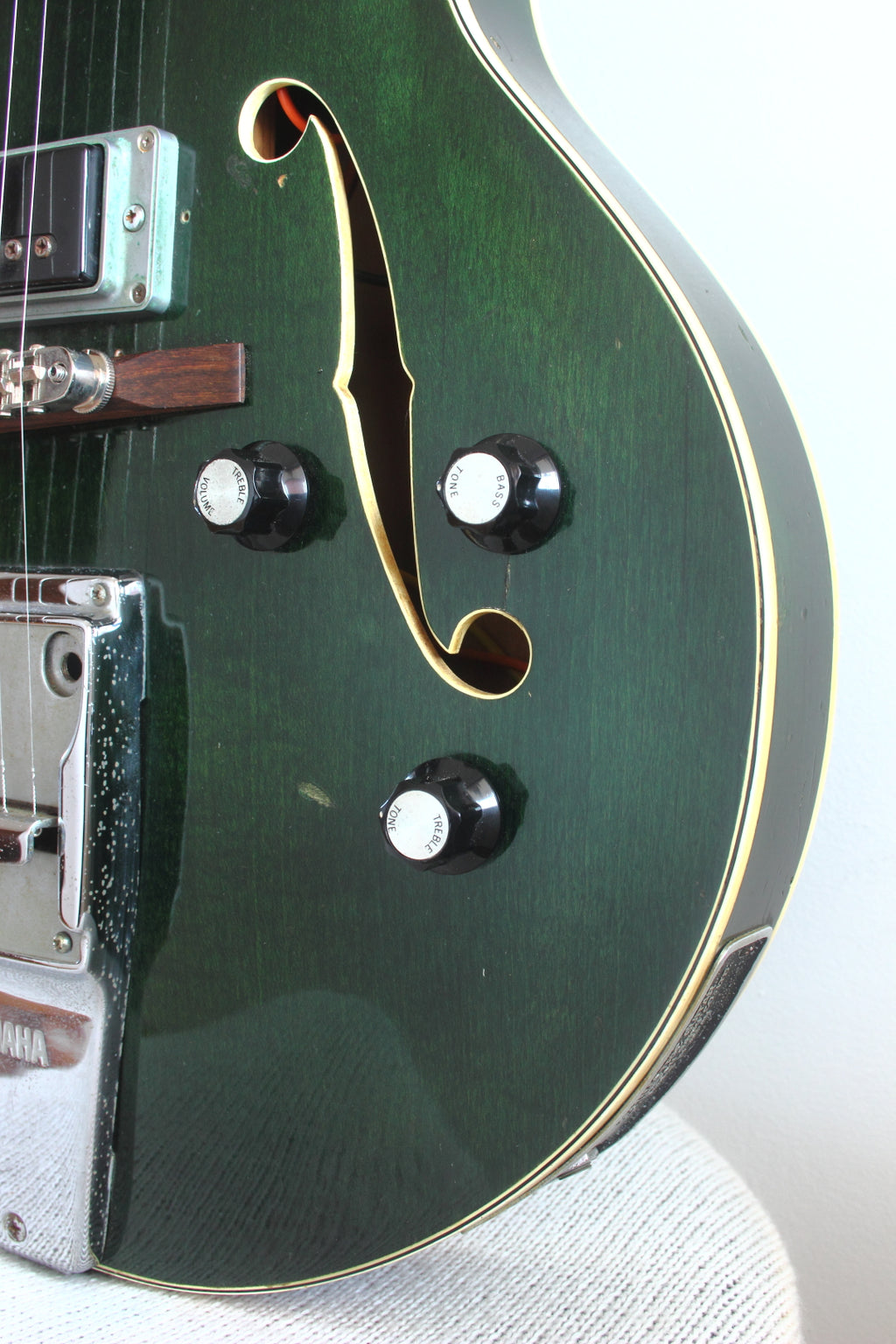 Yamaha SA-50 Hollow Body Dark Green 1969