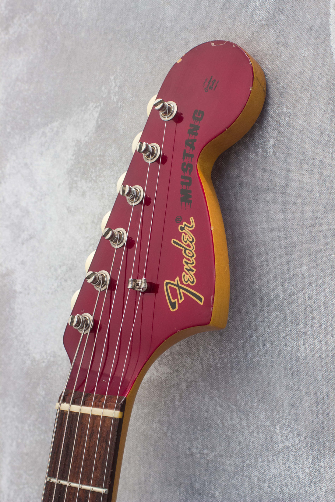 Fender Japan '73 Mustang MG73-CO Competition Old Candy Apple Red 2004