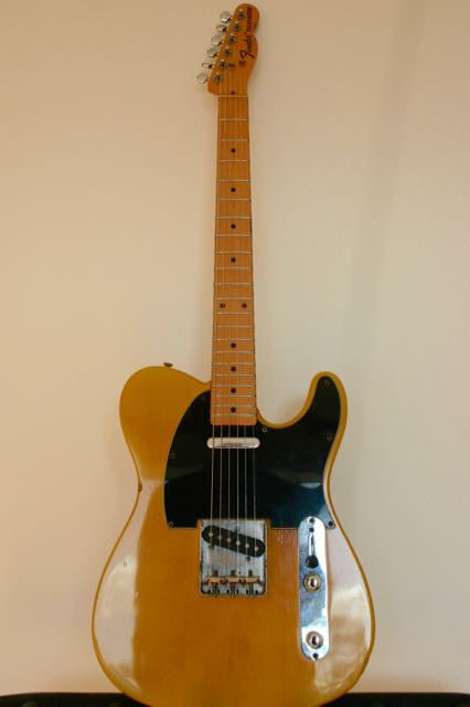 Used Fender Telecaster '72 Reissue Butterscotch 1987