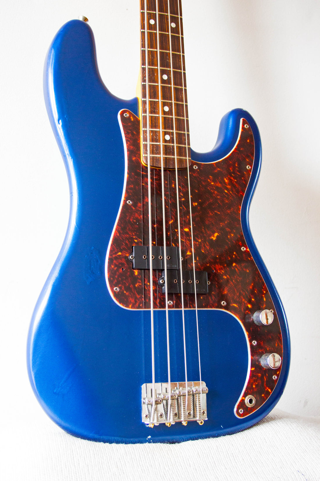 Fender '62 Reissue Precision Bass PB62-70US Metallic Blue Refinish 1999-02