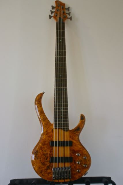 Used Ibanez BTB776PB 6-String Bass Guitar