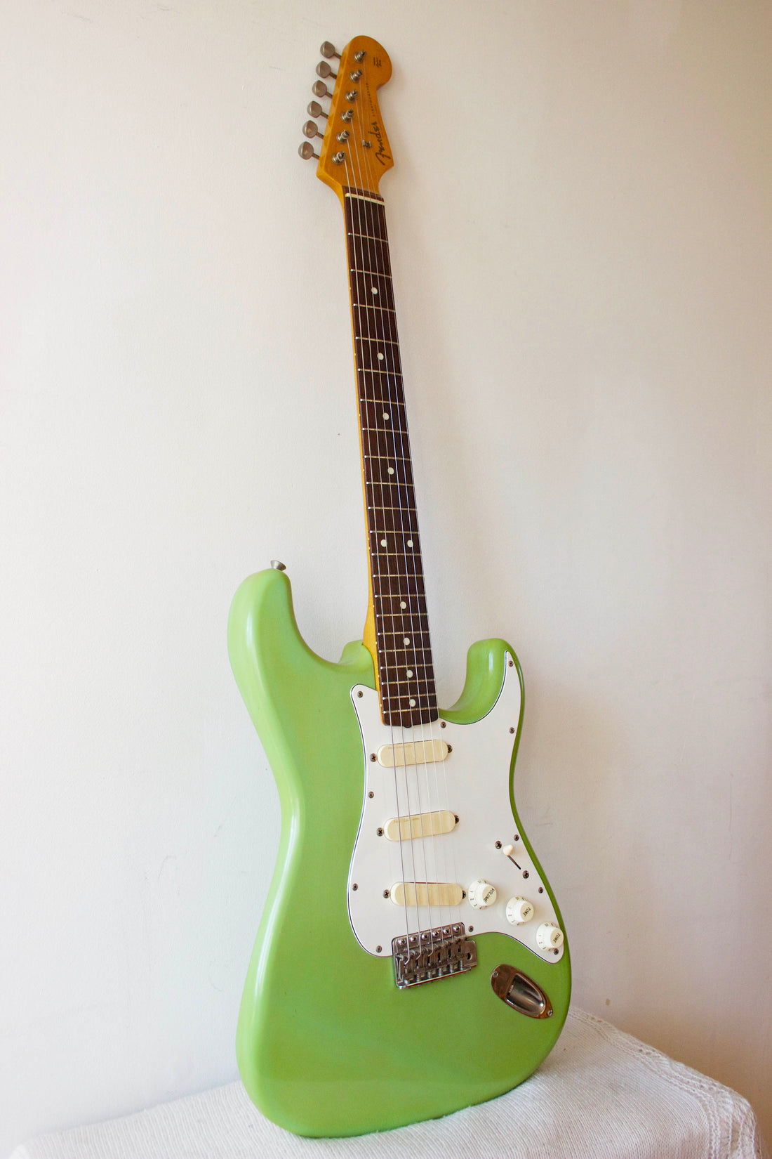 Fender '62 Reissue Stratocaster ST62-770LS Faded Surf Green 1989