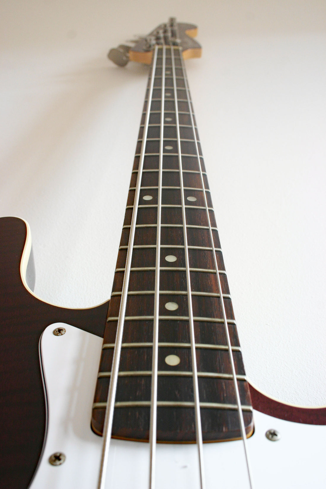 Used Fender Aerodyne Jazz Bass Flame Violet