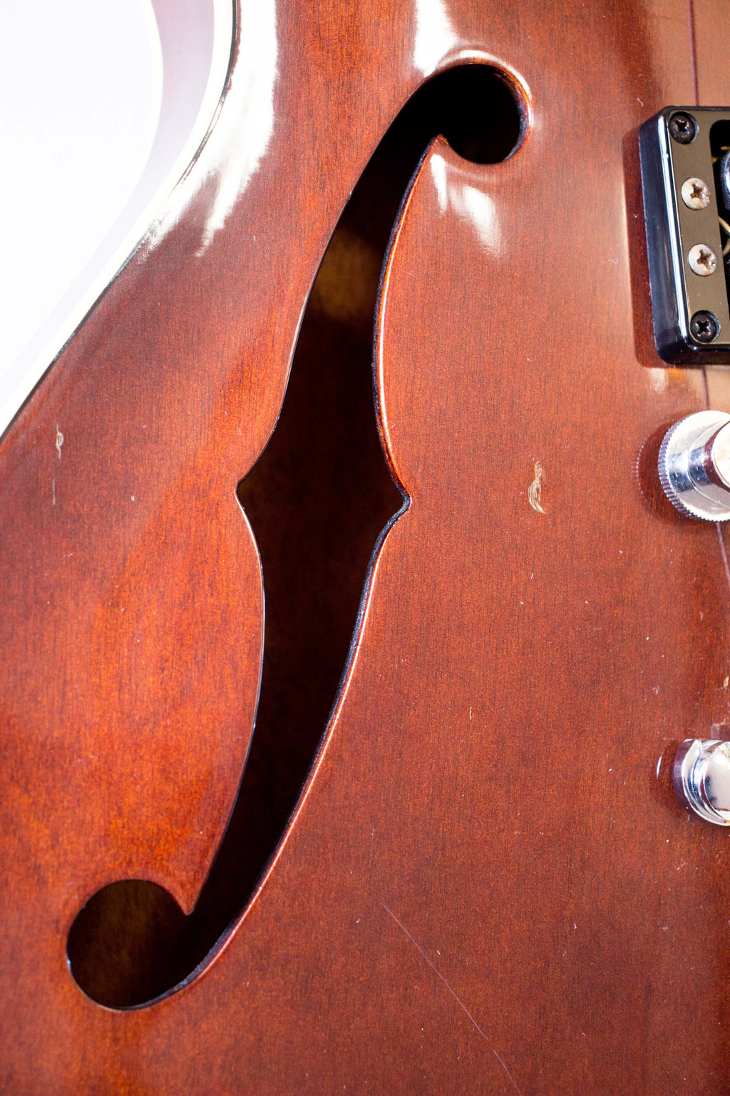 Yamaha SA1000 Super Axe Semi-Hollow Brown 1978