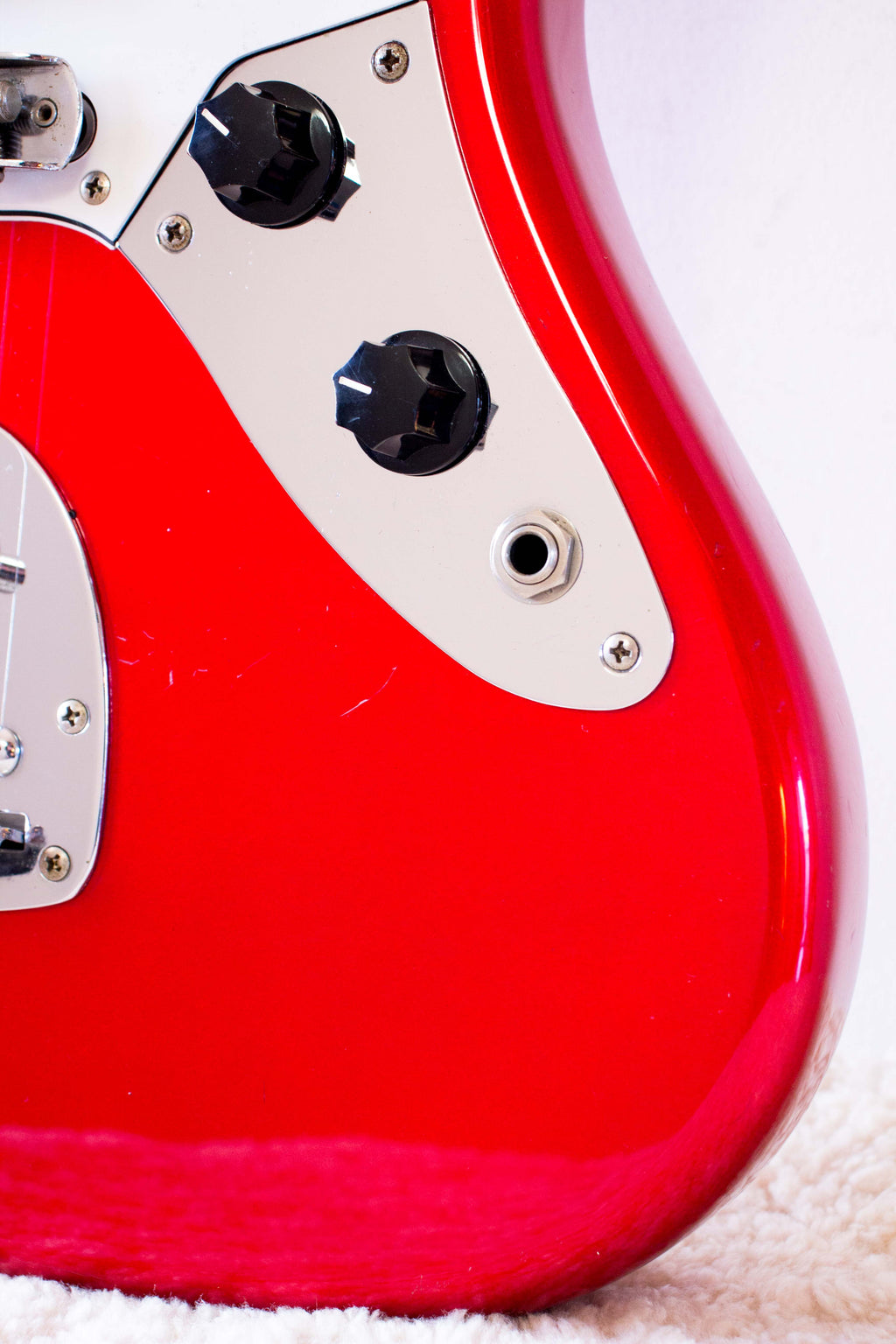 Fender Japan Jaguar JG66-85 Candy Apple Red 1999-02