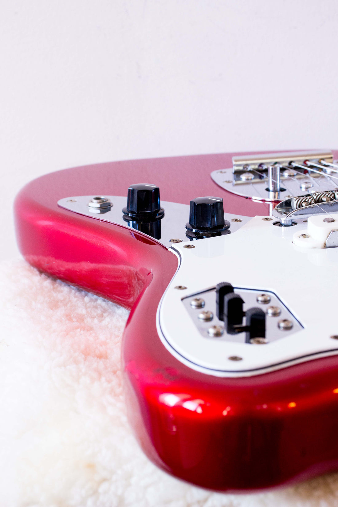 Fender Japan Jaguar JG66-85 Candy Apple Red 1999-02