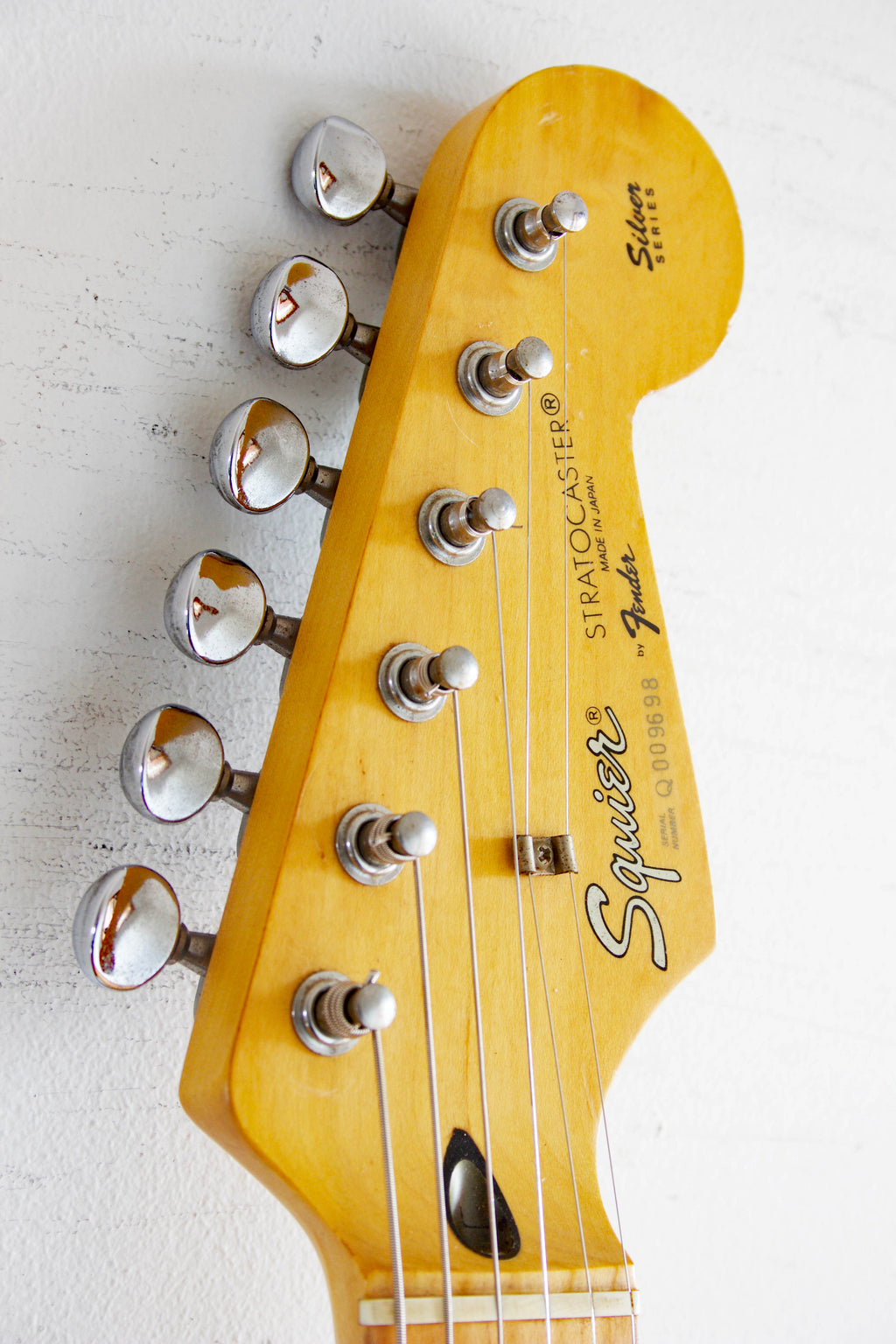 Squier MIJ Silver Series Stratocaster Black SST33 1993/94