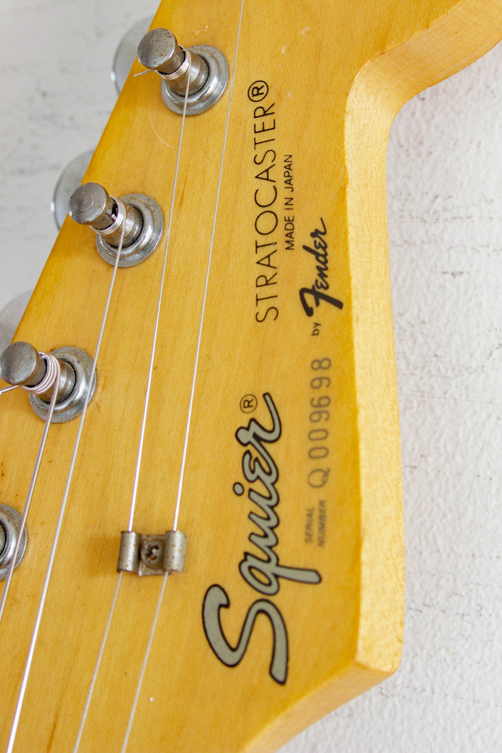 Squier MIJ Silver Series Stratocaster Black SST33 1993/94