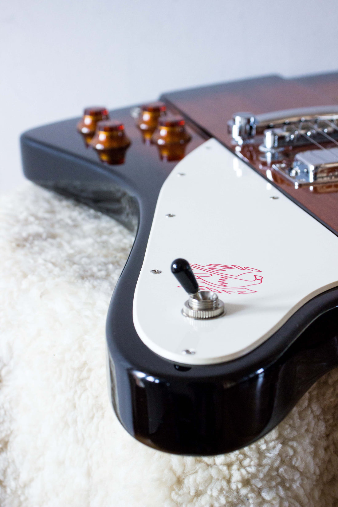 Epiphone Custom Shop Firebird V Vintage Sunburst Korea 2007