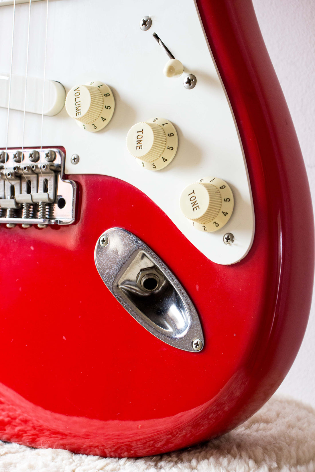 Fender Japan '54 Reissue Stratocaster ST54-85LS Torino Red 1990