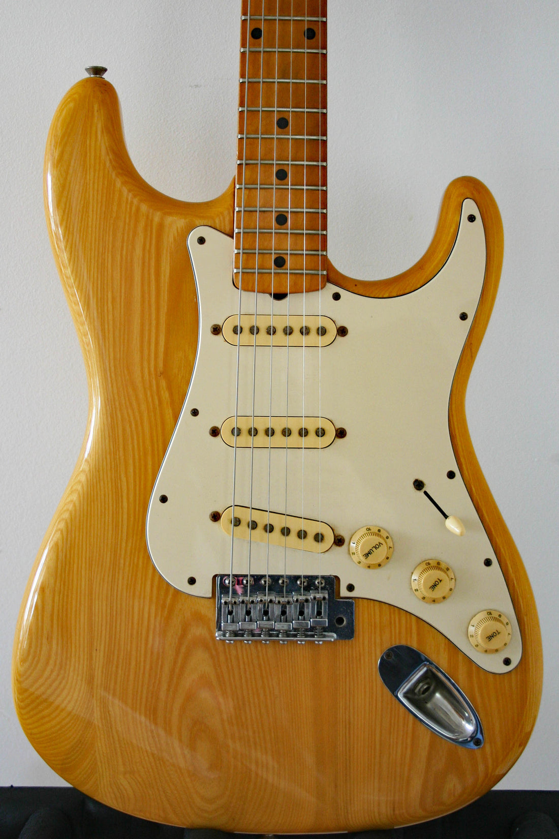 Used Yamaha SR-500 Super Roller Strat Natural Finish 1978