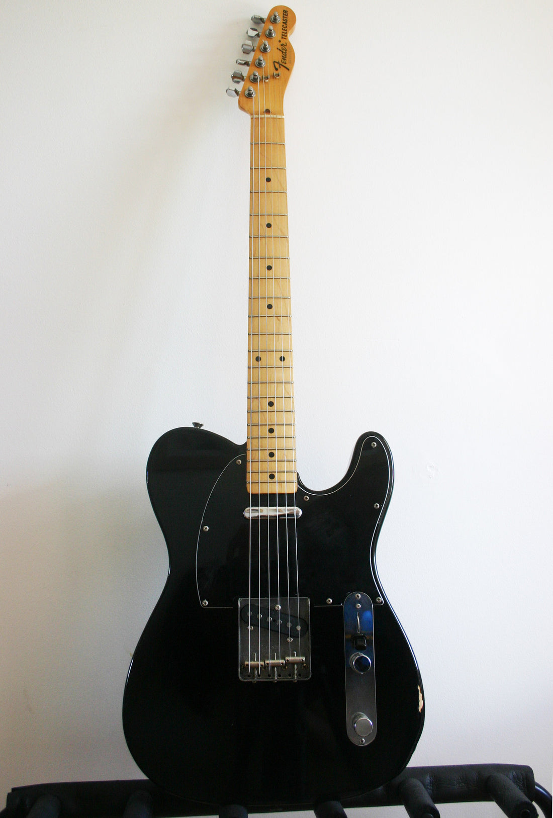 Used Fender Telecaster '72 Reissue black-on-black 1984-87