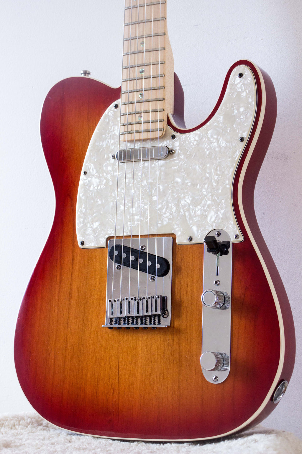 Fender American Deluxe Telecaster Aged Cherry Sunburst 2008