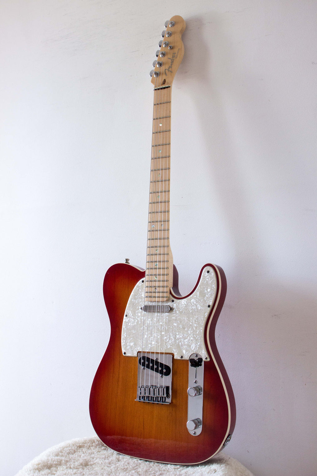 Fender American Deluxe Telecaster Aged Cherry Sunburst 2008