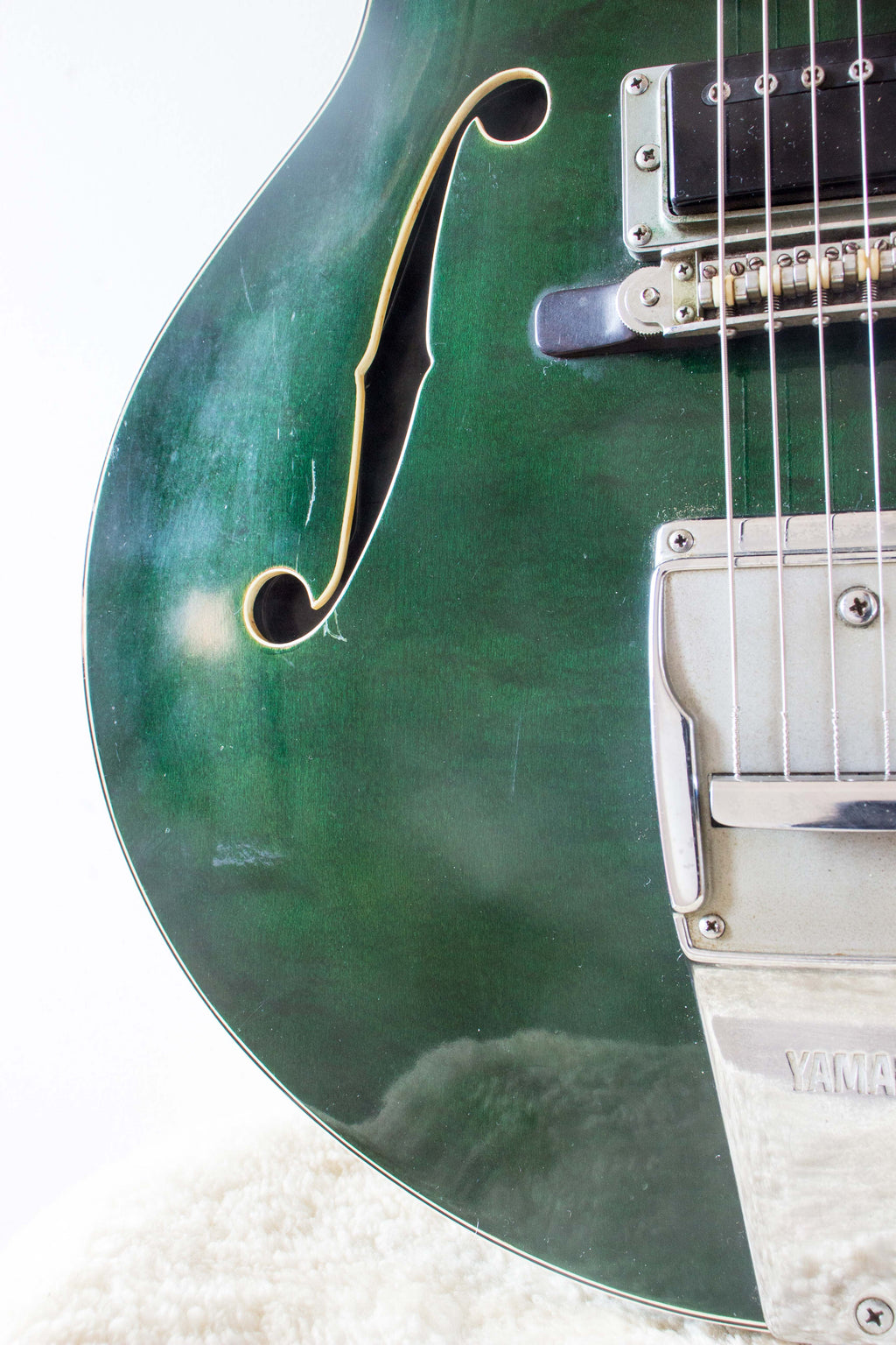 Yamaha SA-50 Hollow Body Transparent Green 1968