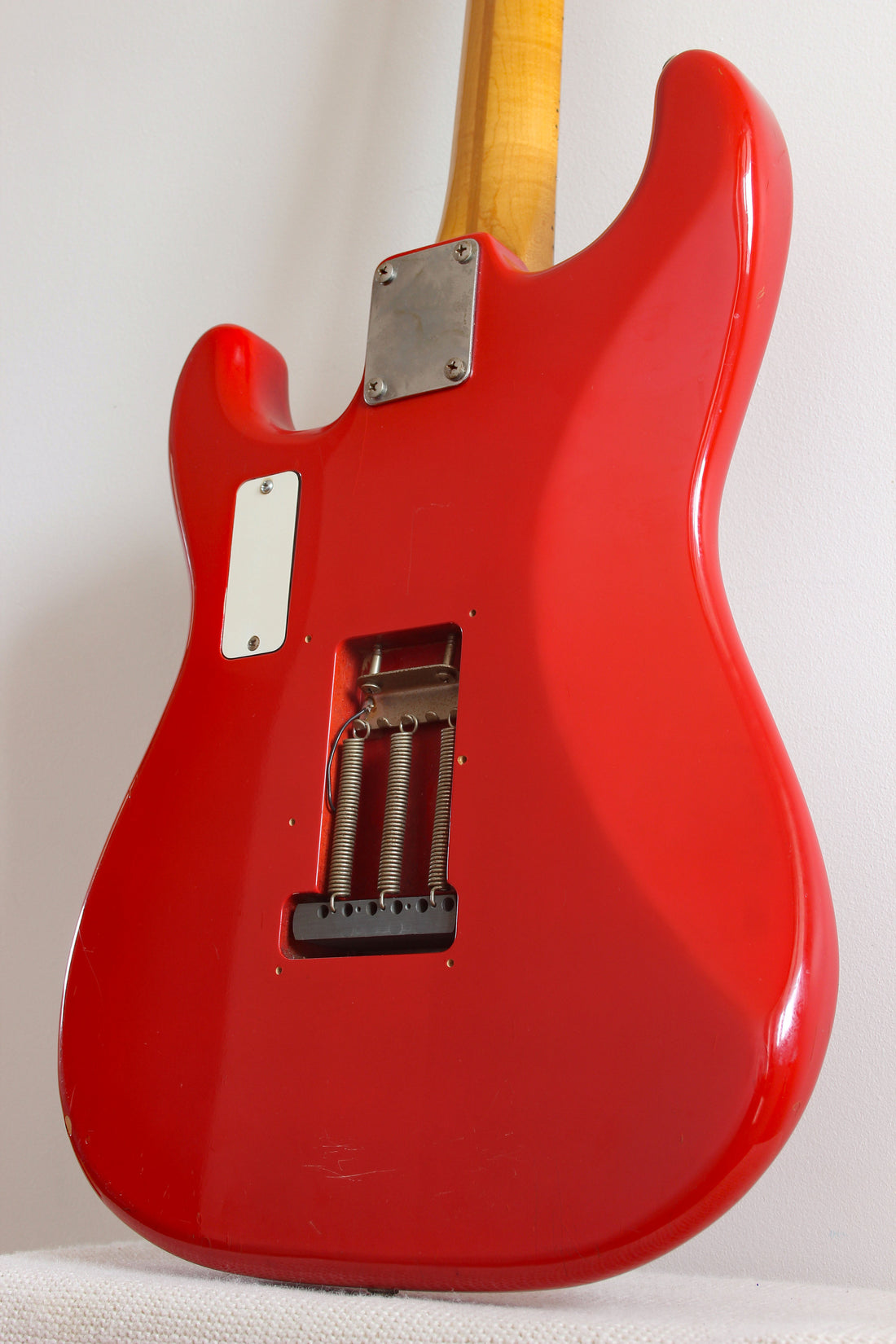 Used Fender Lace-Sensor Stratocaster Fiesta Red 1990