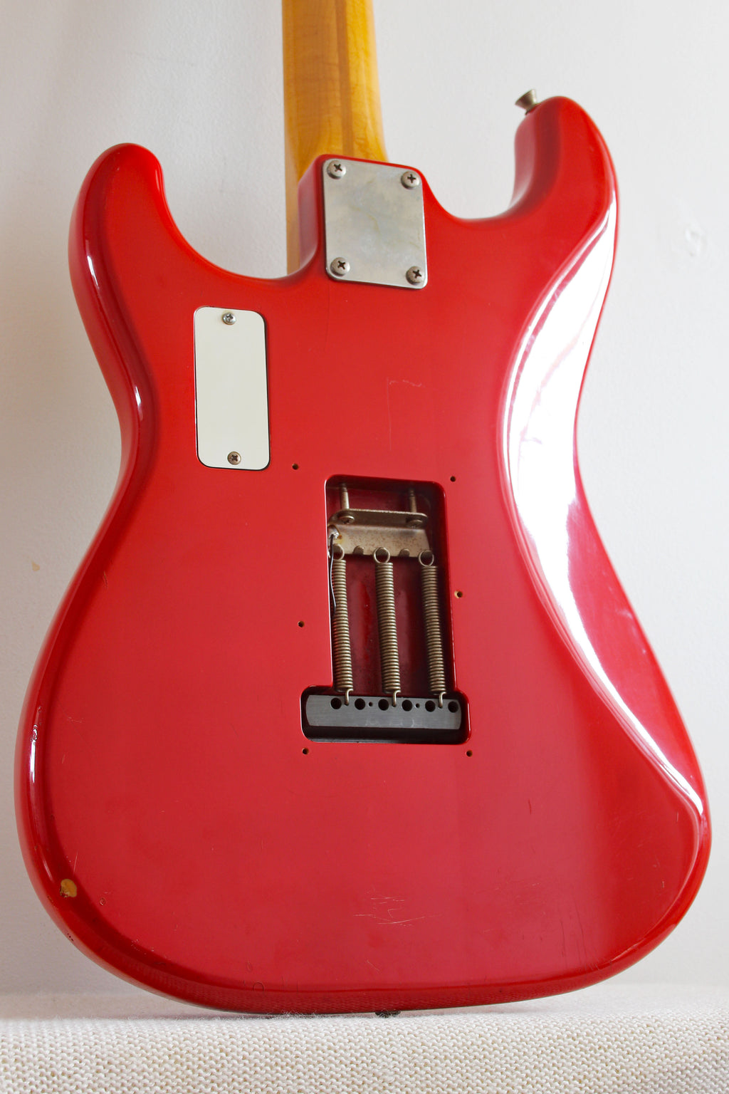 Used Fender Lace-Sensor Stratocaster Fiesta Red 1990