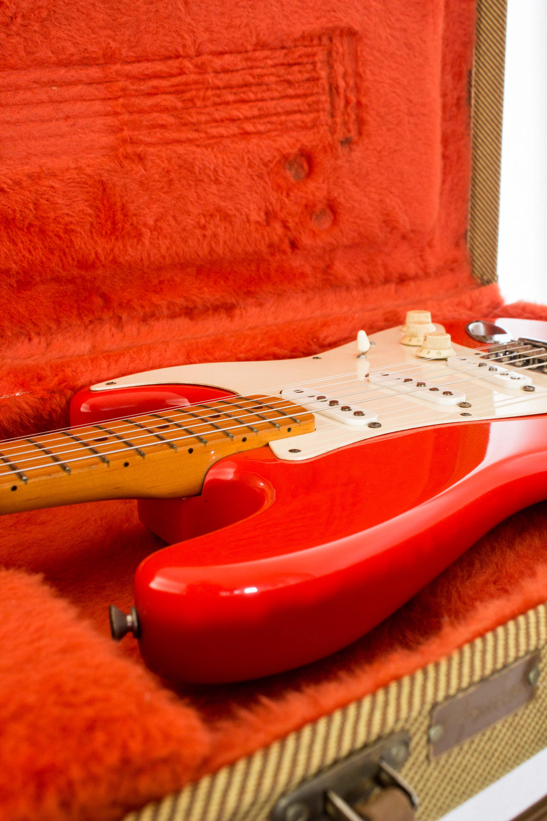 Fender American Vintage '57 Stratocaster Fiesta Red 1992