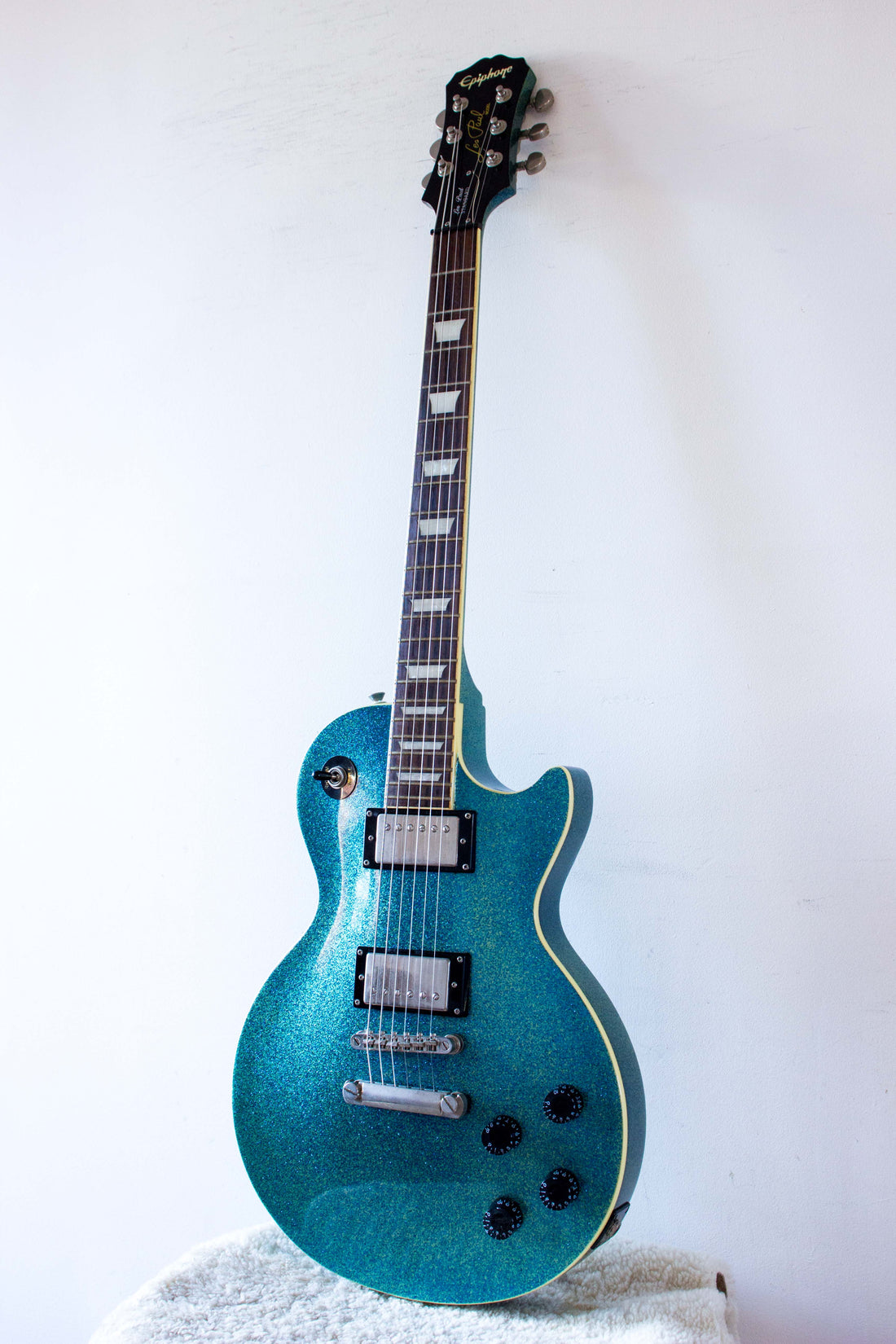 Epiphone Custom Shop Les Paul Standard Blue Sparkle 2009