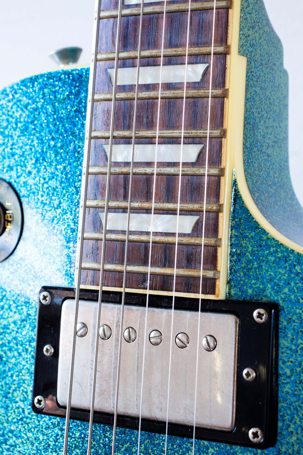 Epiphone Custom Shop Les Paul Standard Blue Sparkle 2009