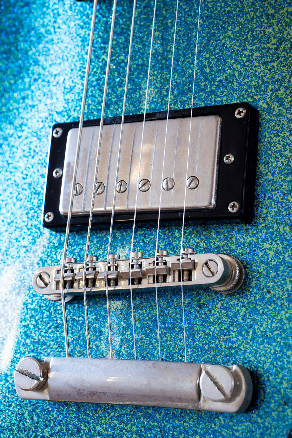 Epiphone Custom Shop Les Paul Standard Blue Sparkle 2009