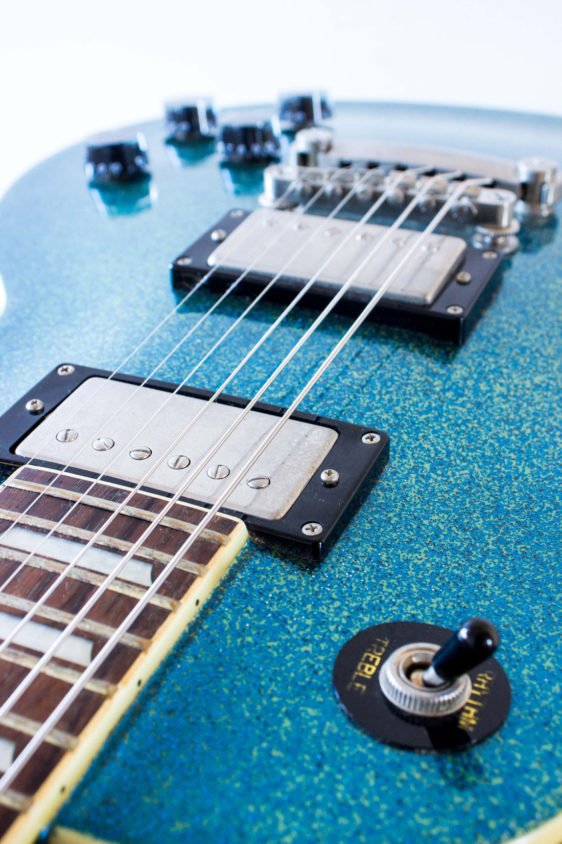 Epiphone Custom Shop Les Paul Standard Blue Sparkle 2009