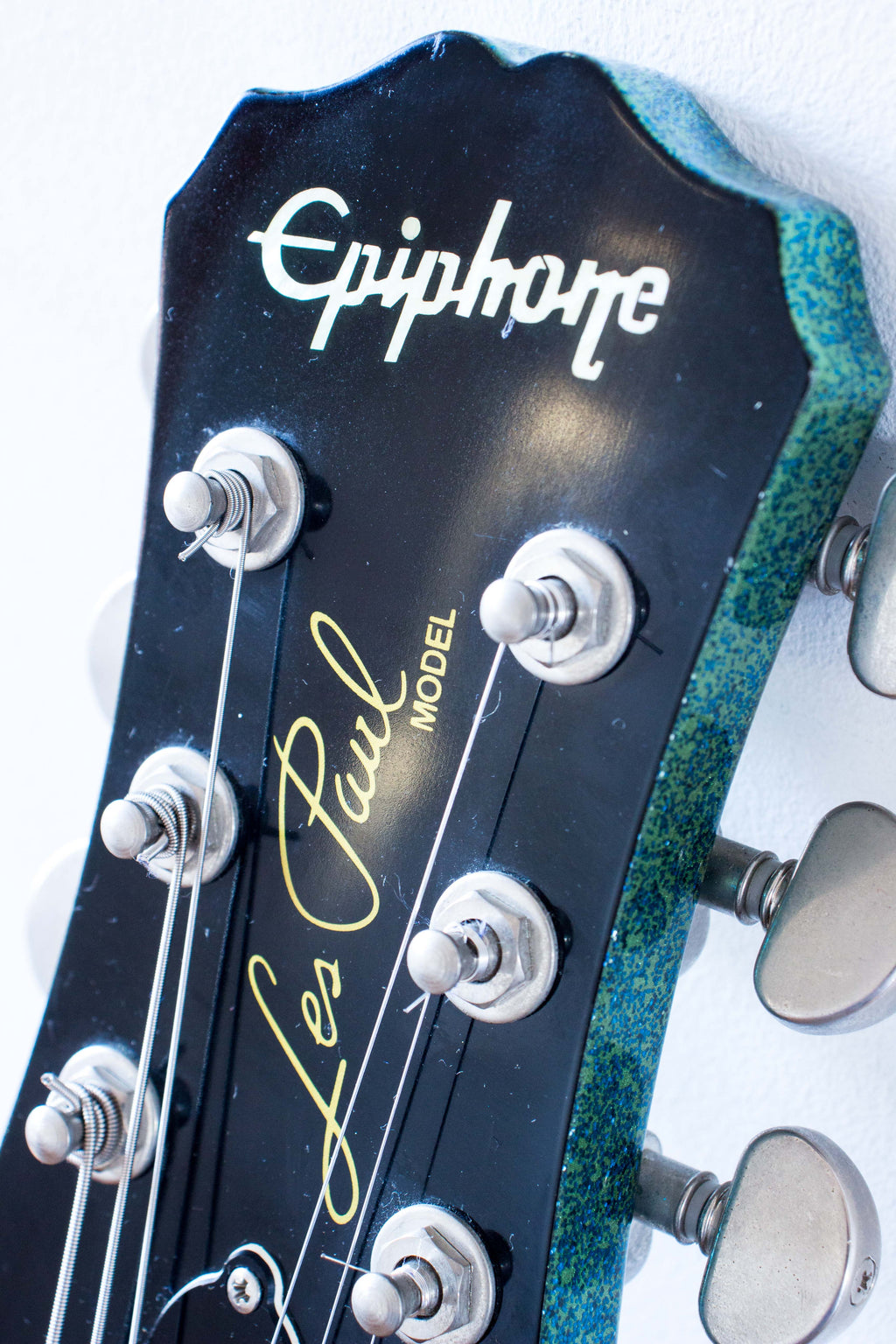 Epiphone Custom Shop Les Paul Standard Blue Sparkle 2009