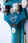 Epiphone Custom Shop Les Paul Standard Blue Sparkle 2009