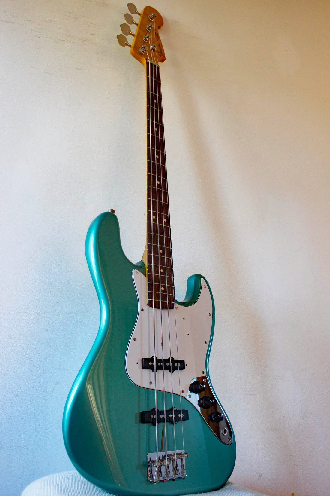 Fender Japan '62 Reissue Jazz Bass JB62-58 Ocean Turquoise Metallic 2006-08