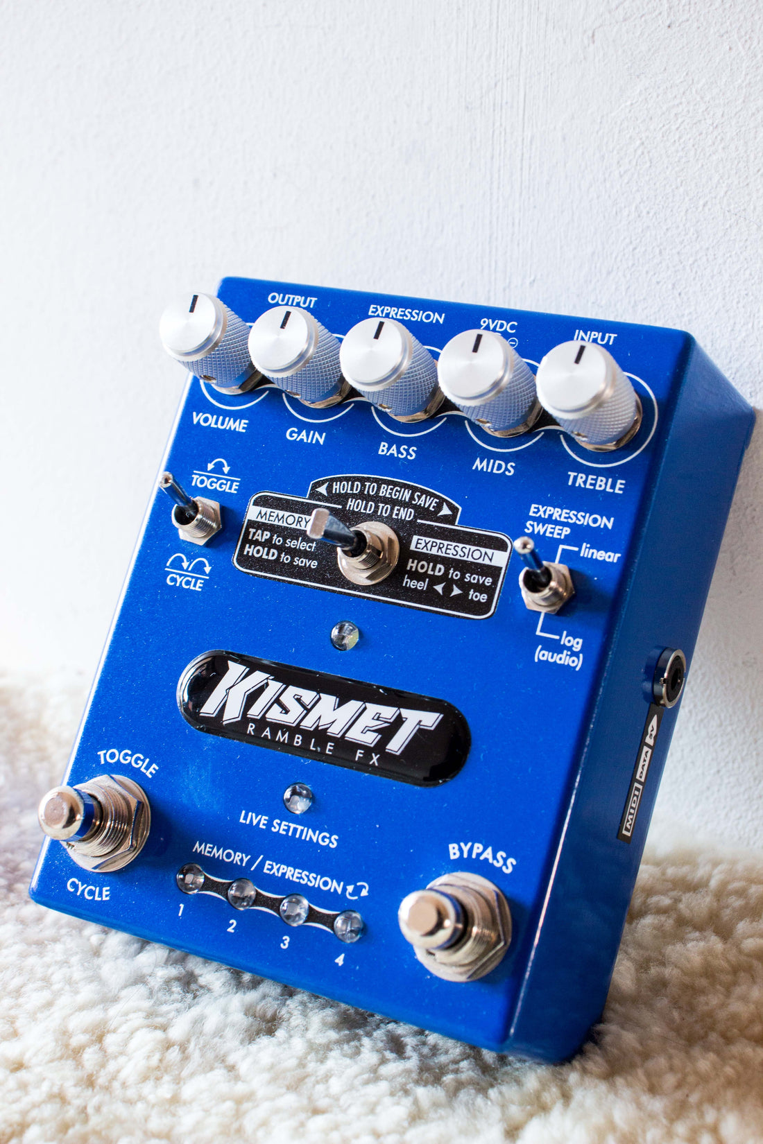 Ramble FX Kismet Overdrive Pedal
