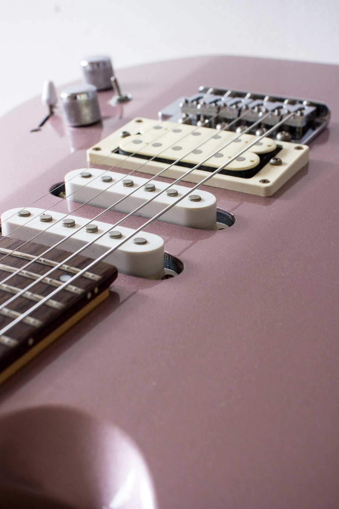 Aria Pro II Magna Series MA-10 Burgundy Mist Metallic 1993