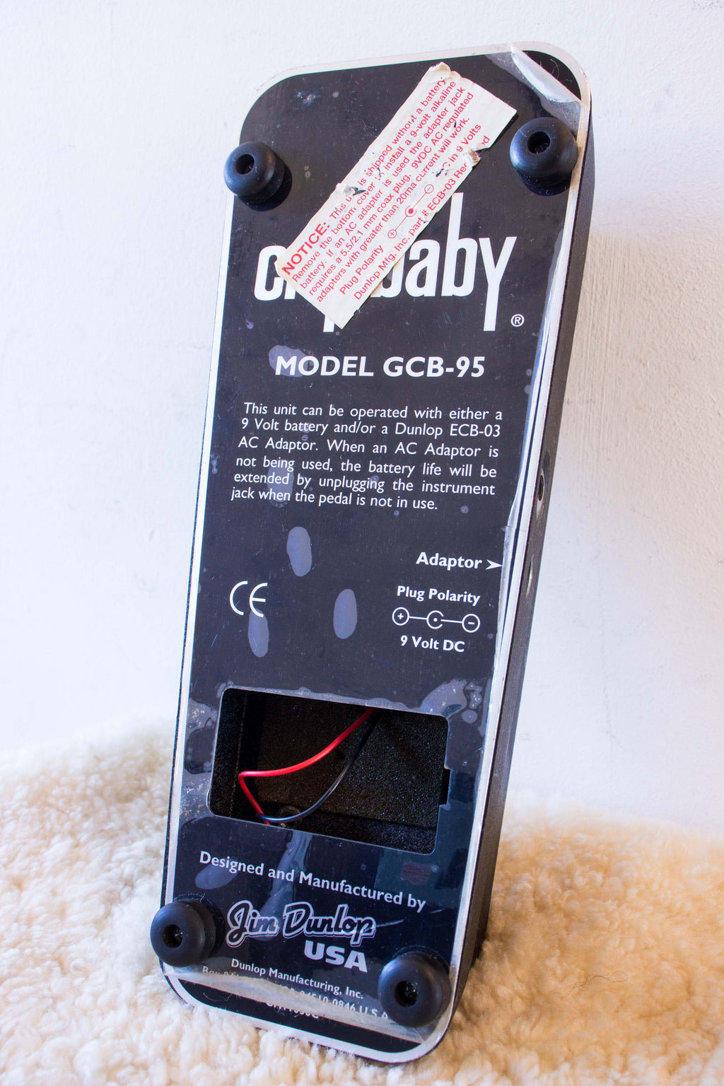 Dunlop Cry Baby Wah Pedal