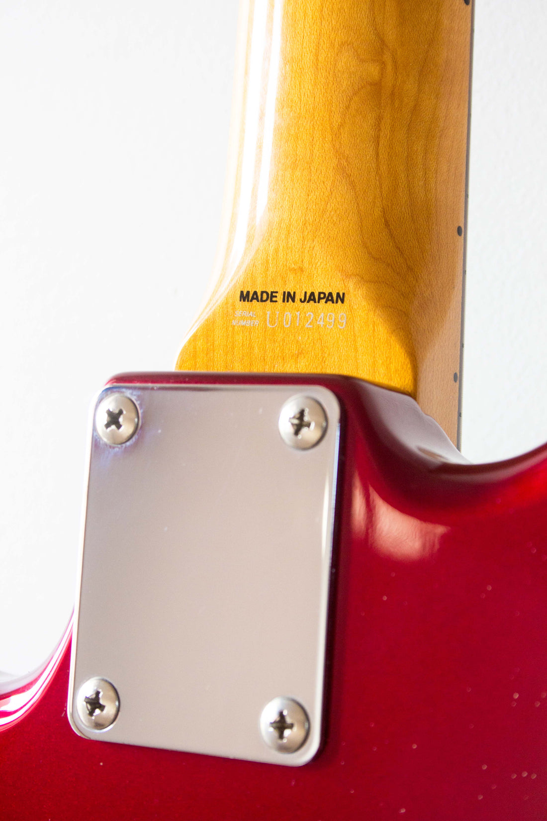 Fender Japan Jaguar JG66 Candy Apple Red 2010/11