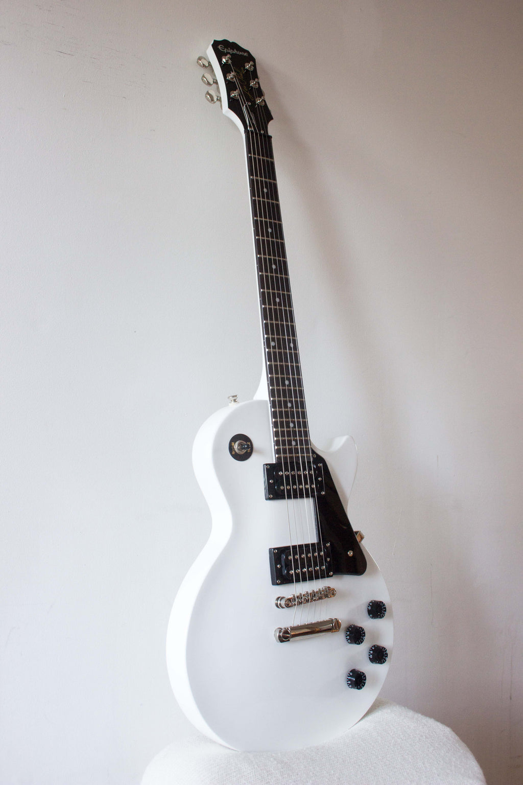 Epiphone Les Paul Studio Custom Shop Alpine White 2016