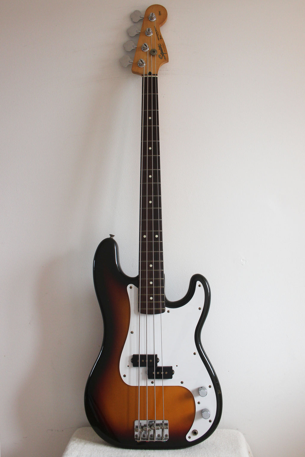 Used Squier MIJ Precision Bass Silver Series Sunburst 1991/2