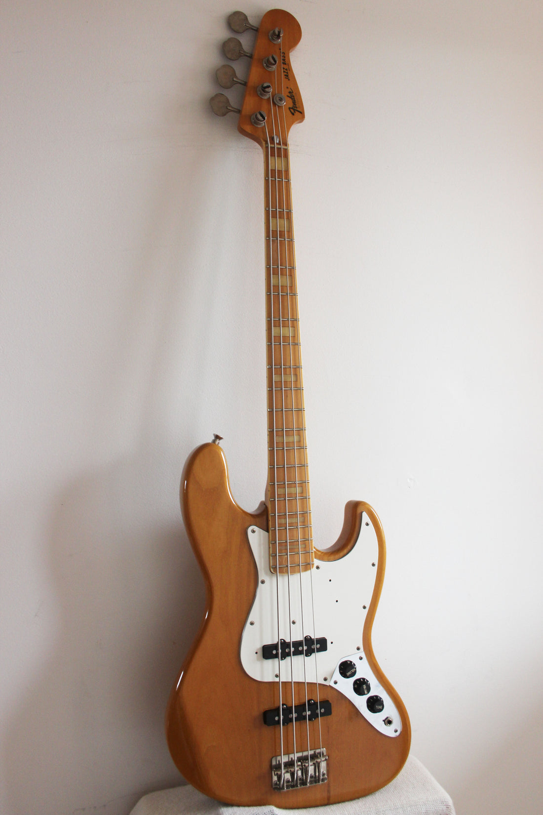 Used Fender Jazz Bass '75 Reissue Natural 1984-7