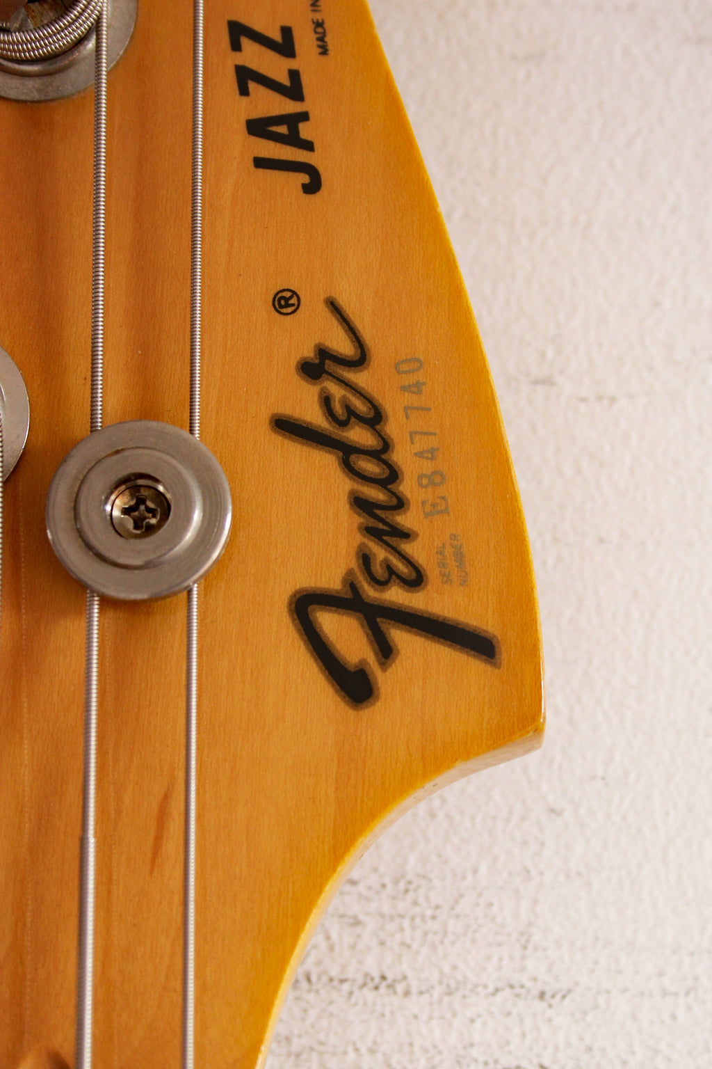 Used Fender Jazz Bass '75 Reissue Natural 1984-7