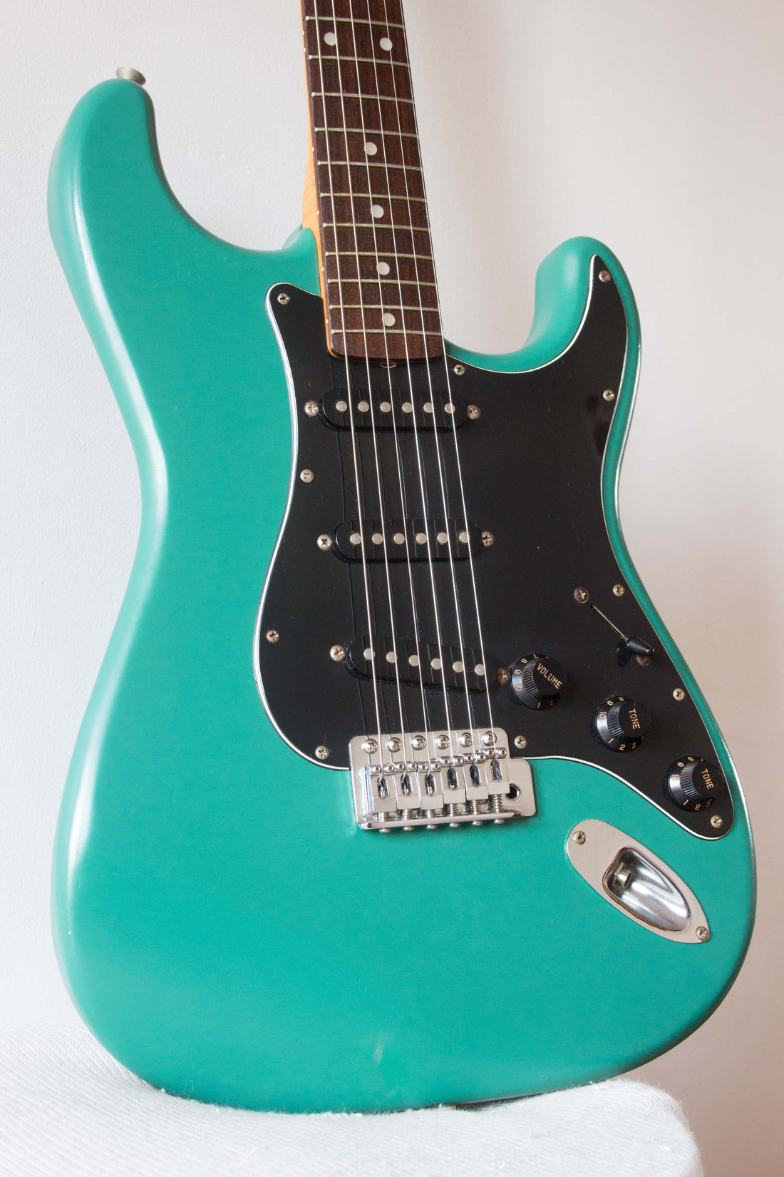 Squier MIJ Silver Series Stratocaster Satin Green 1994/5