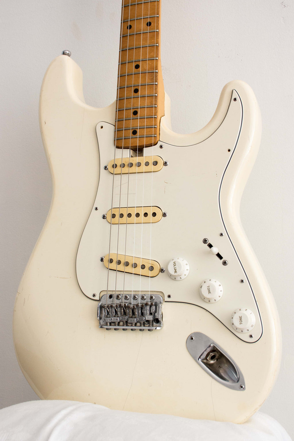 Greco ST500 Strat Style White 1974