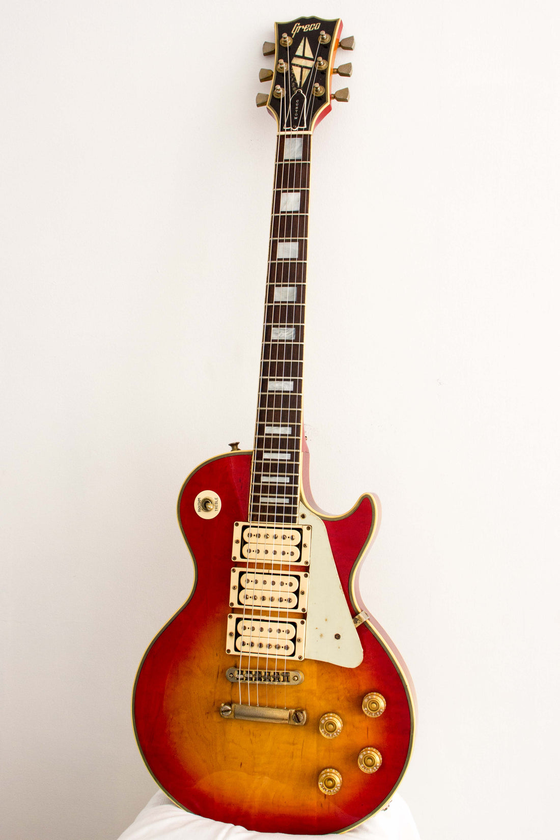 Greco EG600P LP Custom Style Cherry Sunburst 1979