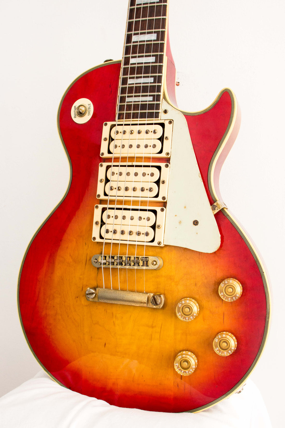 Greco EG600P LP Custom Style Cherry Sunburst 1979