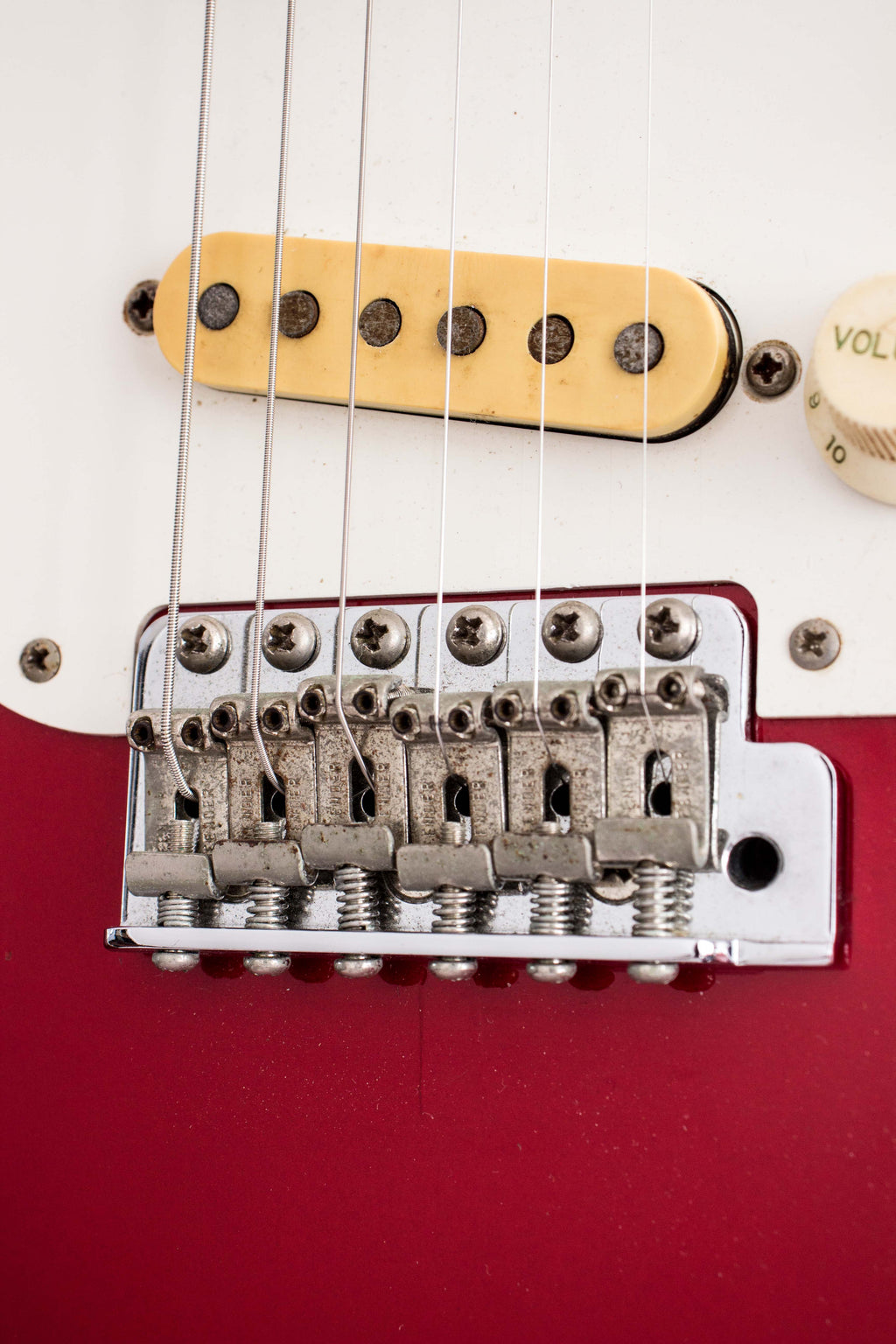 Fender Japan '54 Stratocaster ST54-115 Candy Apple Red 1987